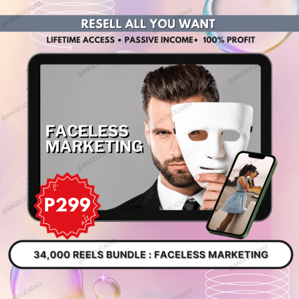 30,000 Reels Bundle: Faceless Marketing Strategy | With Resell Rights