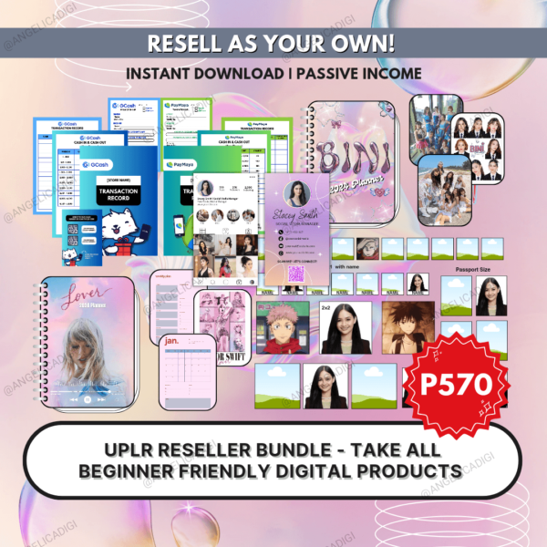 UPLR RESELLER BUNDLE | Take All | Beginner Friendly Digital Products